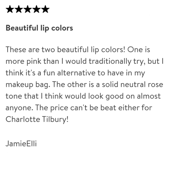 NEW Charlotte Tilbury Mini Hollywood Lips Duo - Picture 10 of 12